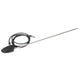 Aerial Side Mount Chrome with Black Base: Beetle (1951-1979), T2 Bay (1968-1979), T25 (1980-1991)